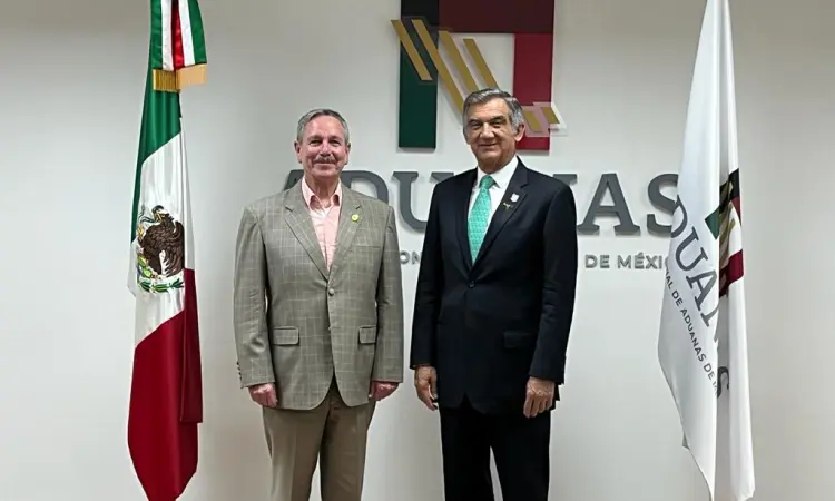Logra gobernador apoyos para dos recintos fiscales, planta de fertilizantes y obras hidráulicas