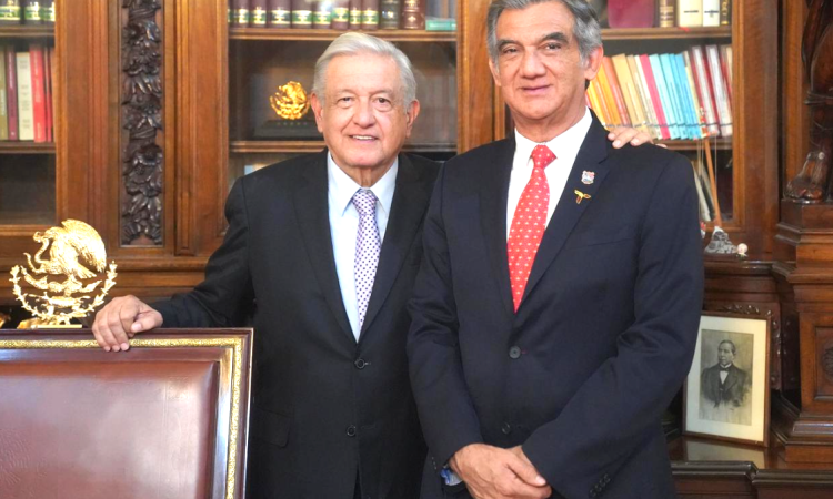 Se reúne el gobernador con el presidente Andrés Manuel López Obrador