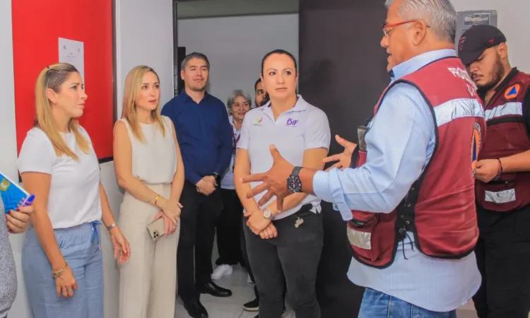 DIF Madero y Protección Civil, realizan revisiones permanentes en las áreas del Organismo Asistencial