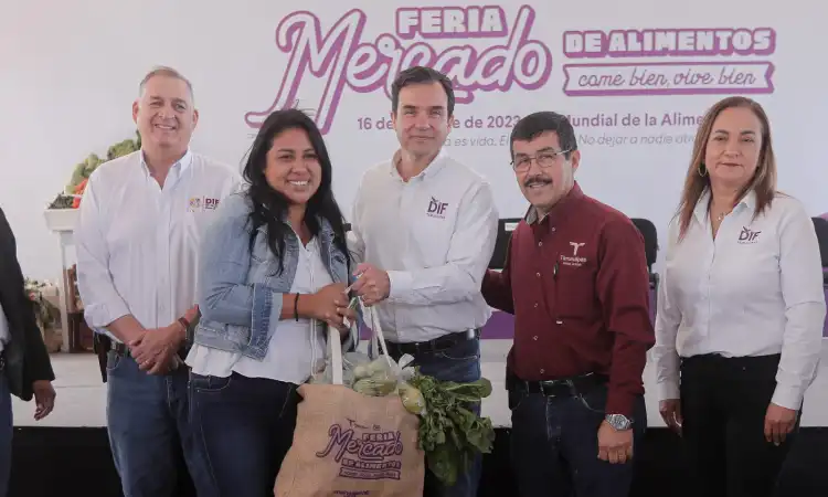 Lleva DIF Tamaulipas la Feria Mercado de Alimentos a Reynosa