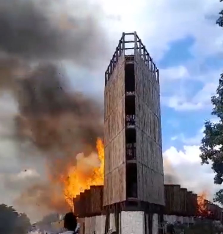 Se incendia el parque del jaguar en Tulum, Quintana Roo