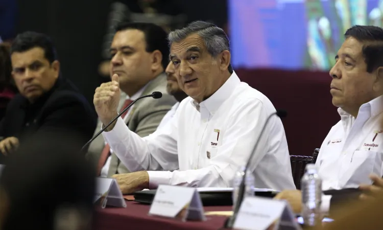 Preside gobernador instalación del Consejo Estatal de Seguridad Pública de Tamaulipas