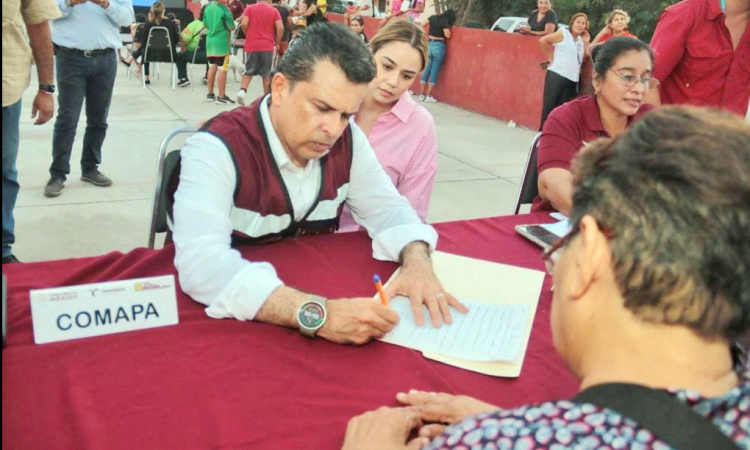 Lleva Municipio programa «Alcalde te escucha y atiende» a la Sagitario
