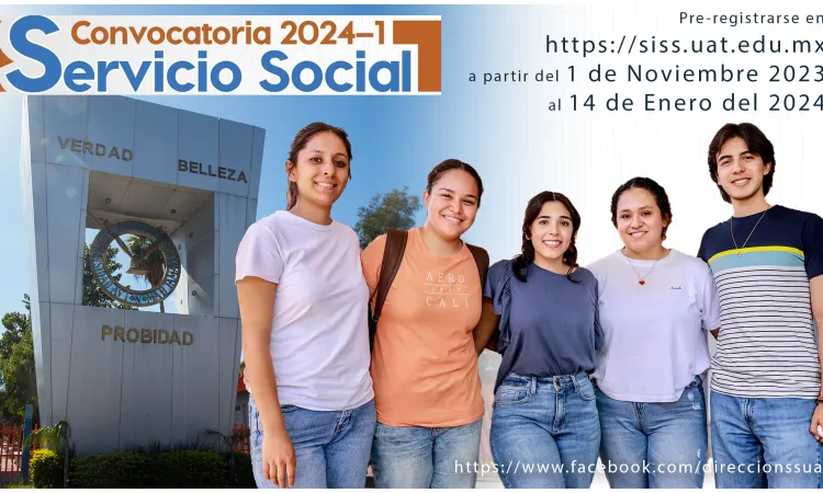 Emite UAT convocatorias para servicio social y registro de unidades receptoras