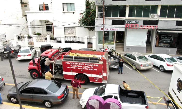 Tras el hallazgo de objetos encontrados en Casino de Victoria, resulta ser pirotecnia: Protección Civil Estatal