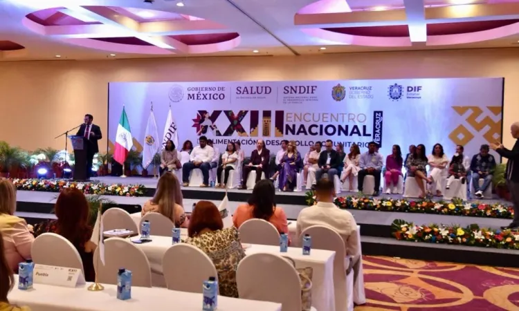 Participa DIF Tamaulipas en el XXIII Encuentro Nacional de Alimentación y Desarrollo Comunitario en Veracruz