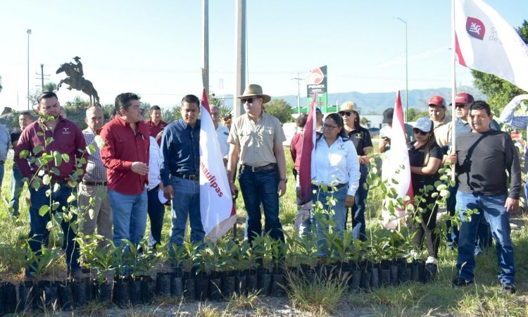 Realiza Desarrollo Rural jornada de reforestación