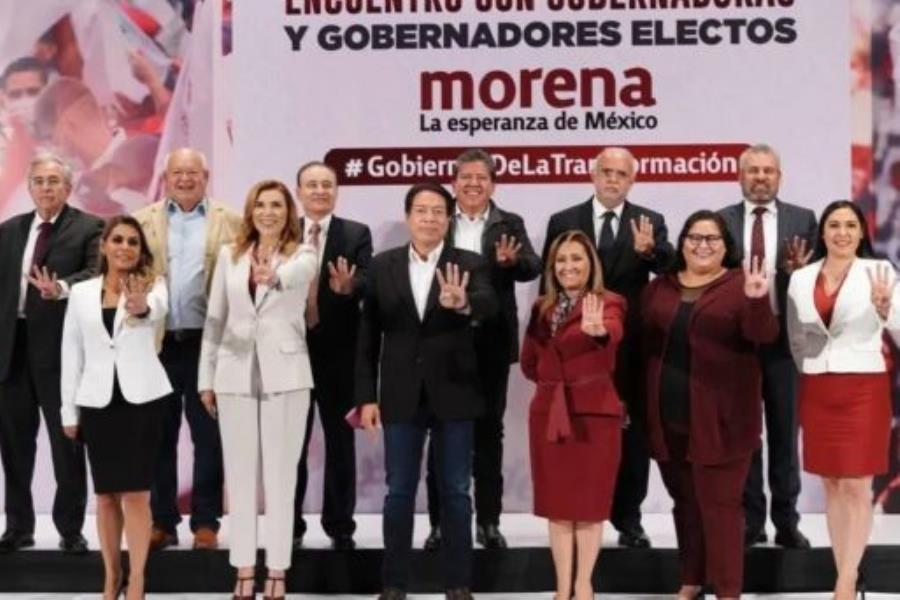 Gobernadores de Morena Respaldan Proceso Transparente de Selección de Precandidatos para 2024