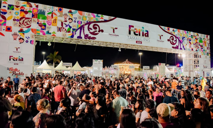 Tiene la Feria Tamaulipas asistencia récord de 330 mil personas