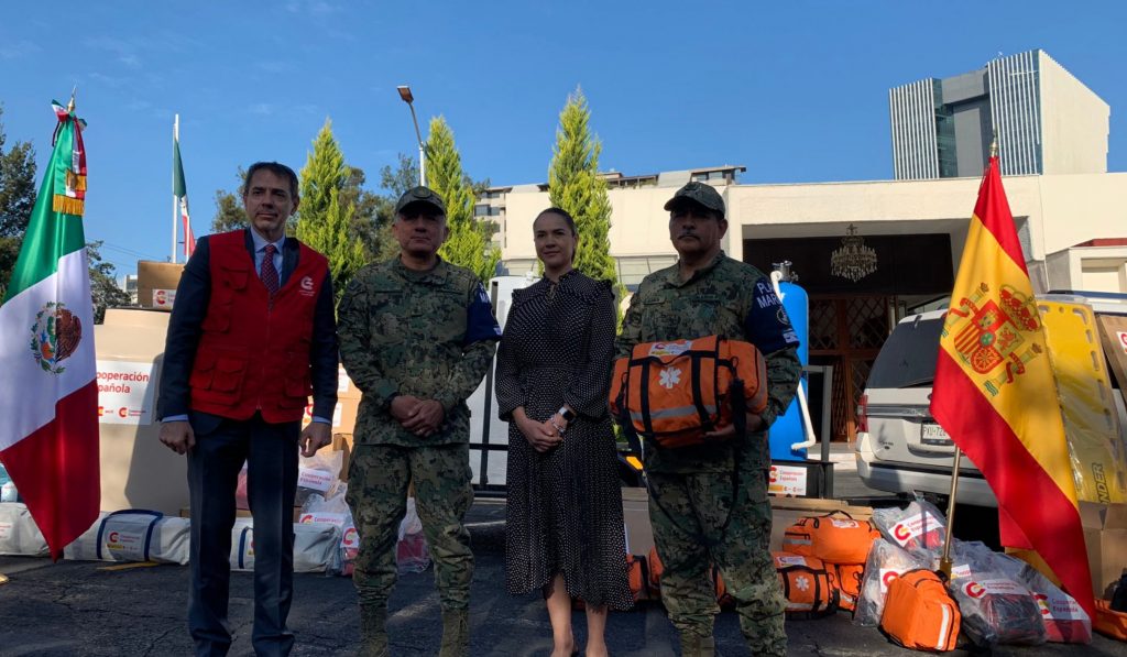 España envía ayuda humanitaria para afectados por “Otis” en Acapulco