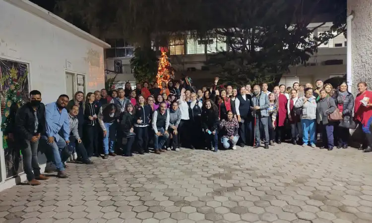 Con posada navideña celebra la Jurisdiccion Sanitaria Uno a trabajadores del cuarto turno.