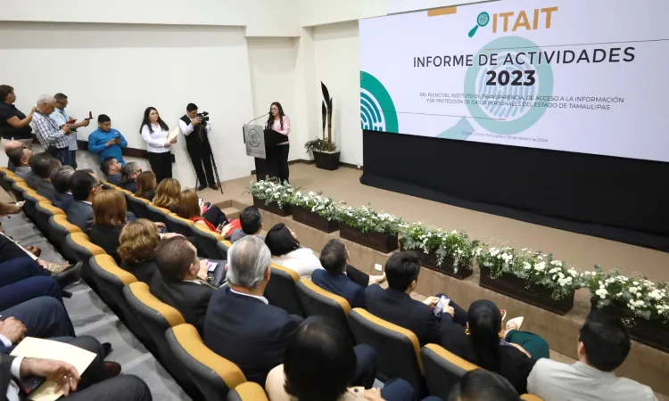 Pleno del ITAIT rinde Informe de Actividades 2023