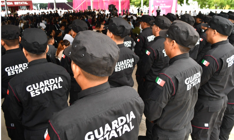 Destaca gobernador profesionalización de la Guardia Estatal
