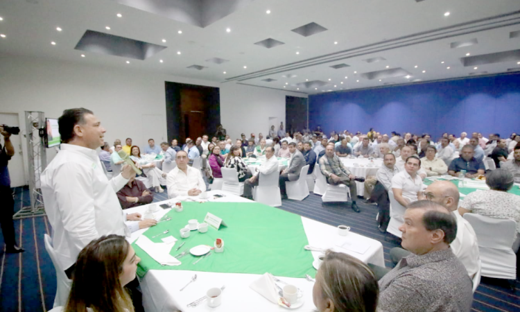 Desde el Senado haré equipo con el Gobernador Américo Villarreal: Geño