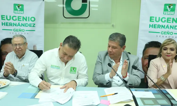 Desde el Senado voy a dar resultados: Eugenio Hernández