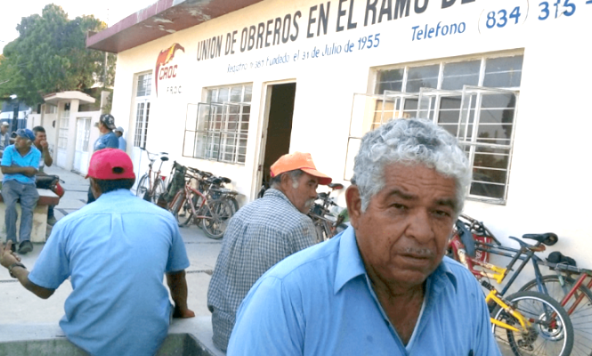 Se acabaron los desfiles para los obreros de la CROC