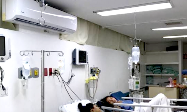 Persiste problema de climatización en Hospitales del sector salud