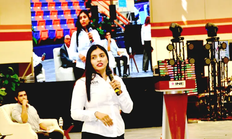 Participa la (FEDE) en el INE Fest Tamaulipas 2023-2024; en el Gimnasio de la UAT