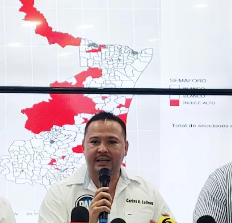 Advierte PAN mapa de riesgo electoral en Tamaulipas; 266 casillas electorales consideradas como foco rojo