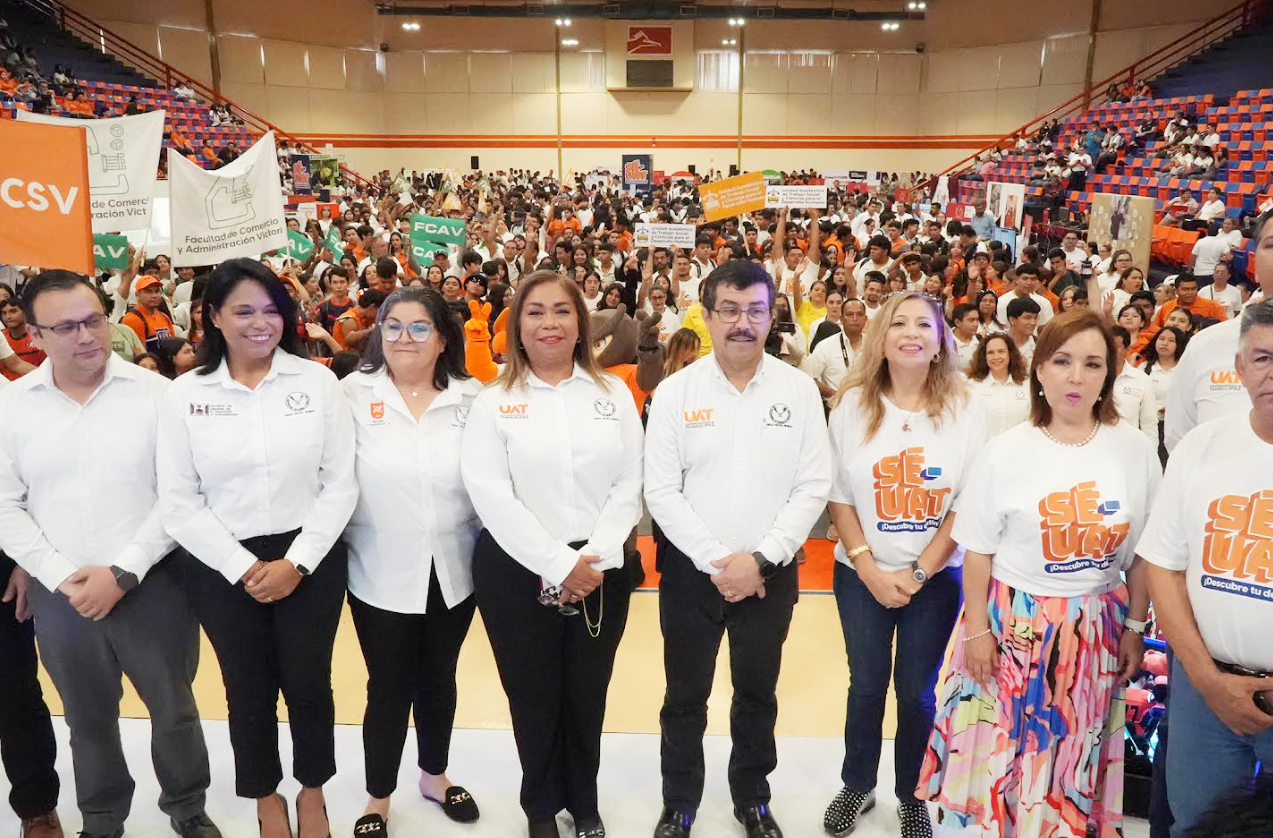 Vive la UAT una fiesta para recibir a estudiantes de bachillerato