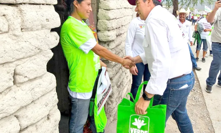 Visita Pepe Braña en una semana, la mayoría de los municipios del Quinto Distrito