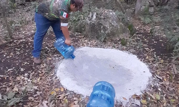 Fortalece Comisión de Parques instalación de bebederos en zonas serranas