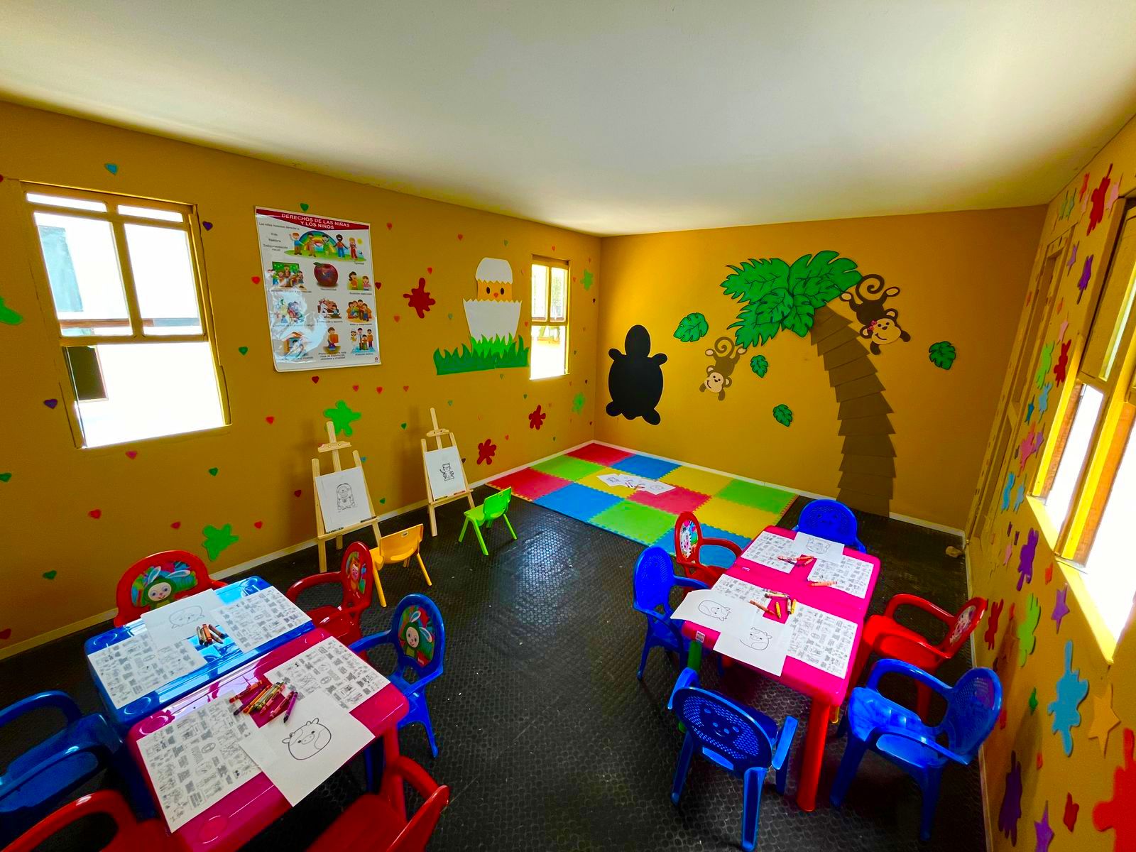 Inauguran espacio amigable en albergue «Senda de Vida 2»