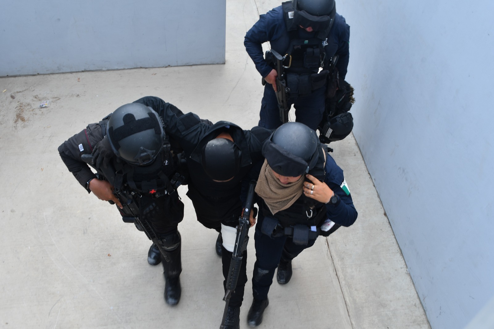 Capacita SSPT al personal operativo con Curso de Medicina Táctica Policial