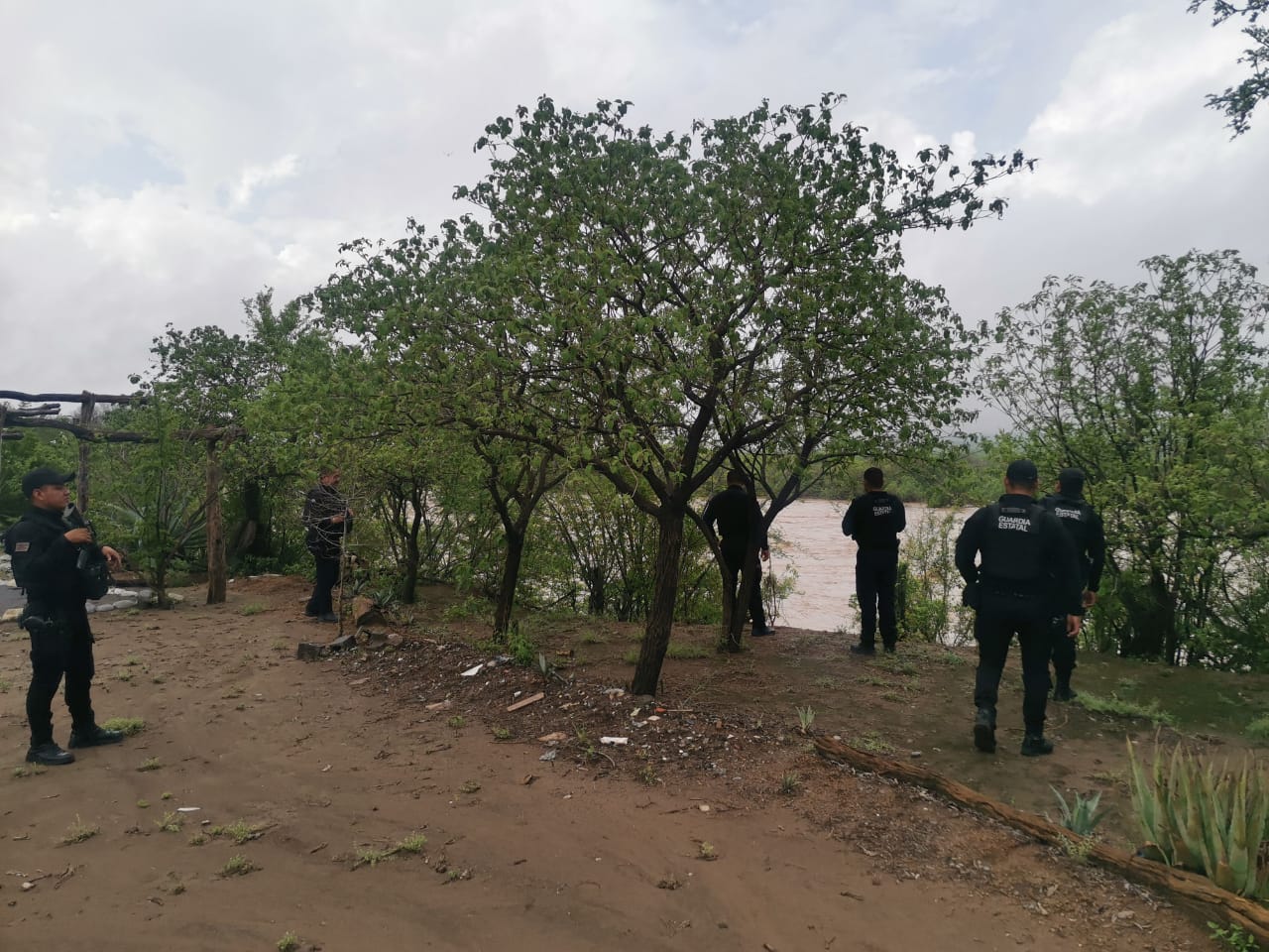 Implementa Guardia Estatal acciones preventivas  en ejidos cercanos a ríos