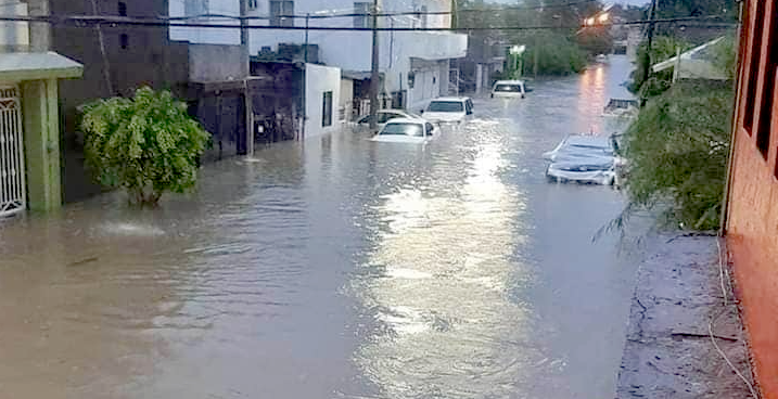 En riesgo de inundaciones, 40 municipios de Tamaulipas