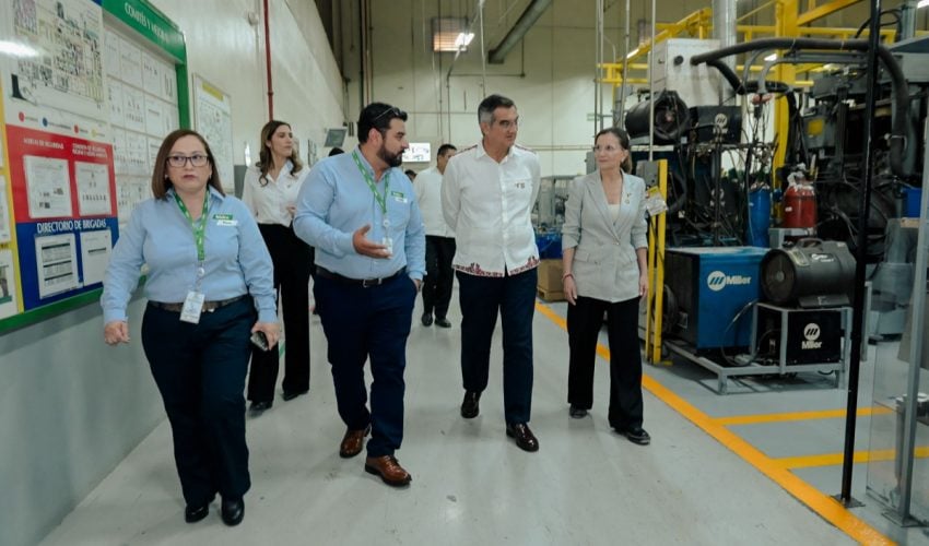 Gobernador y NIDEC anuncian inversión de 23 millones de dólares en Reynosa
