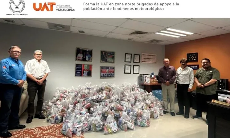 Facultades de la UAT en la zona norte forman brigadas de apoyo ante fenómenos meteorológicos