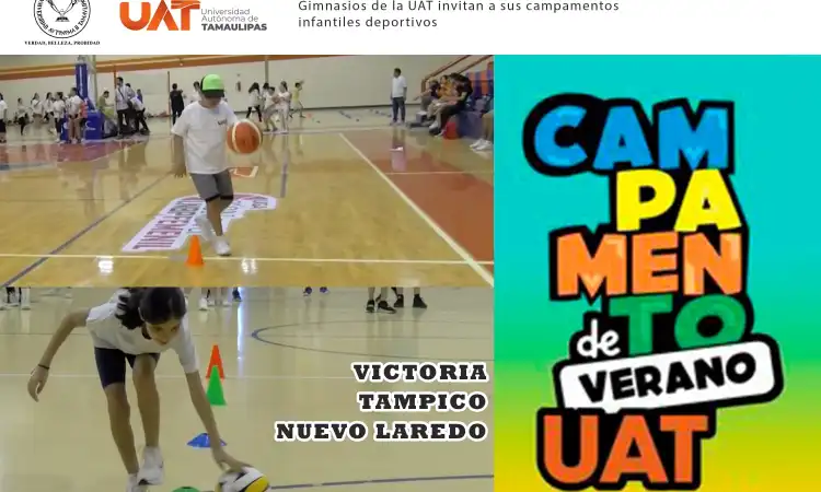 Gimnasios de la UAT invitan a sus Campamentos Infantiles de Verano