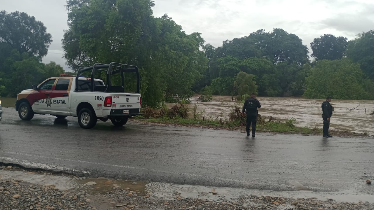 Realiza Guardia Estatal patrullajes preventivos en  potenciales zonas de inundación