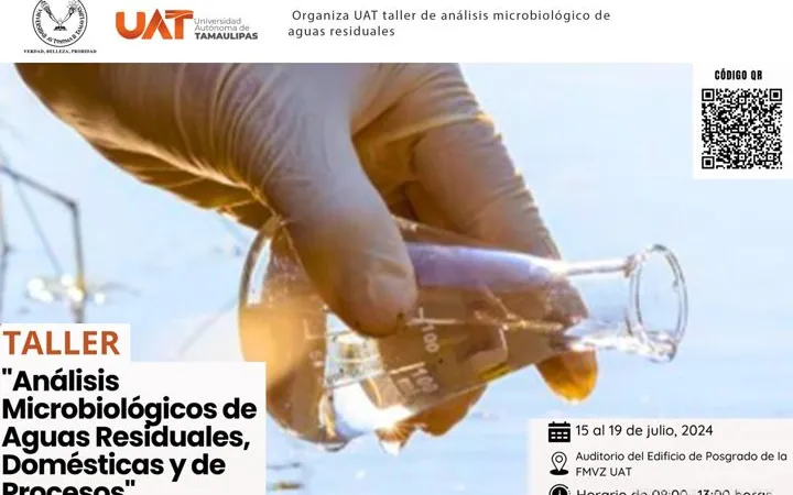 Ofrece la UAT taller de análisis microbiológico de aguas residuales