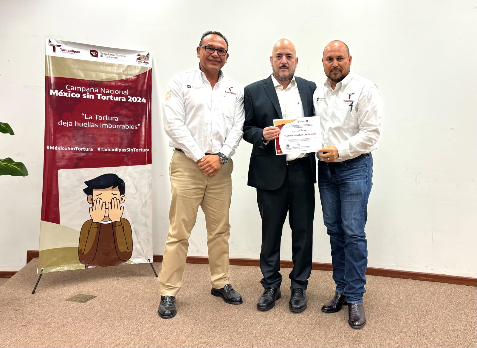 Tamaulipas se une a la Campaña Nacional contra la Tortura 2024 con pláticas de sensibilización para servidores públicos