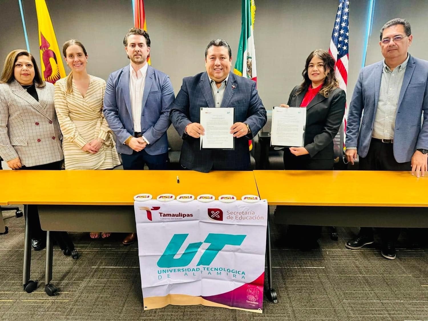 Firman convenio Universidad Tecnológica de Altamira y la Arizona State University para el  desarrollo de semiconductores