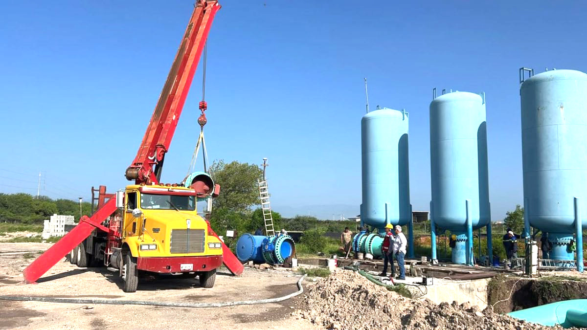 Concluye Gobierno de Tamaulipas Rehabilitación  de Infraestructura Hidráulica en la Capital del Estado