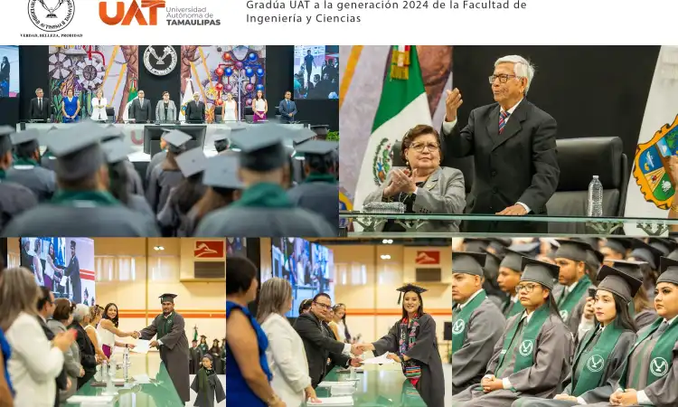 Gradúa la UAT a la generación 2024 de la Facultad de Ingeniería y Ciencias
