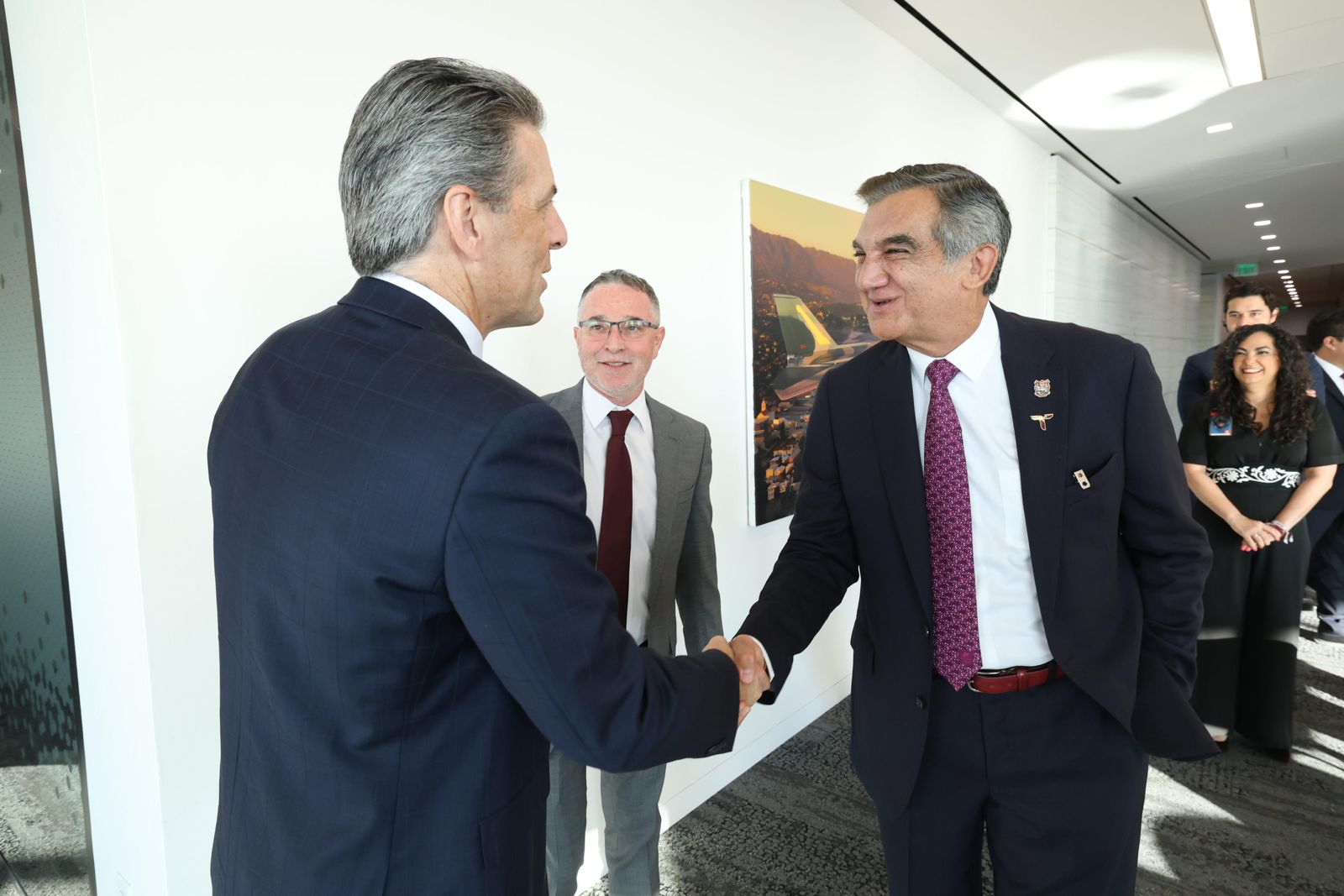 Fortalecen el gobernador Américo Villarreal y Woodside Energy acuerdos para el bienestar social