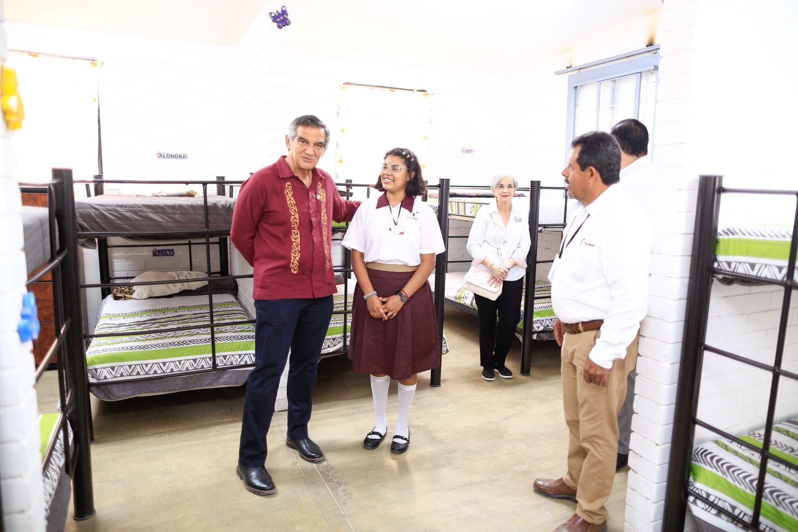 Arranca gobernador de Tamaulipas programa “El  Albergue es Nuestro”
