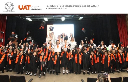 Concluyen su educación inicial niños del CENDI y Círculo Infantil UAT