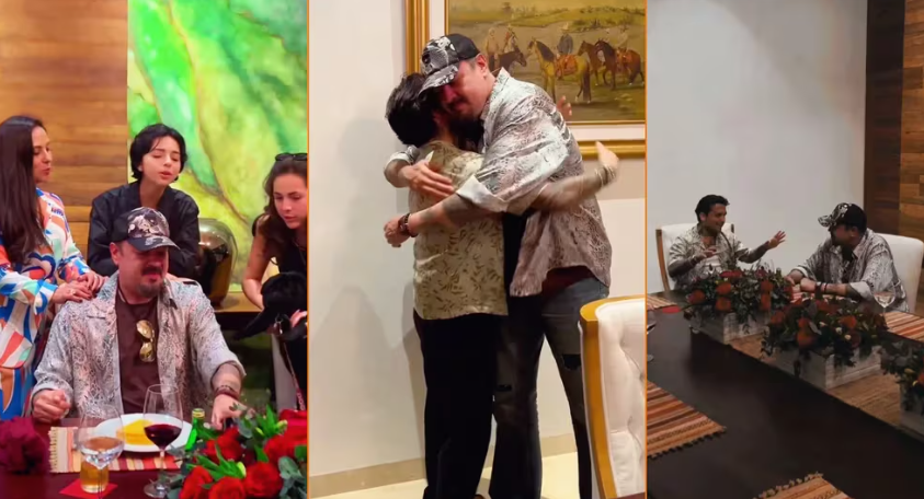 Pepe Aguilar presume a su yerno