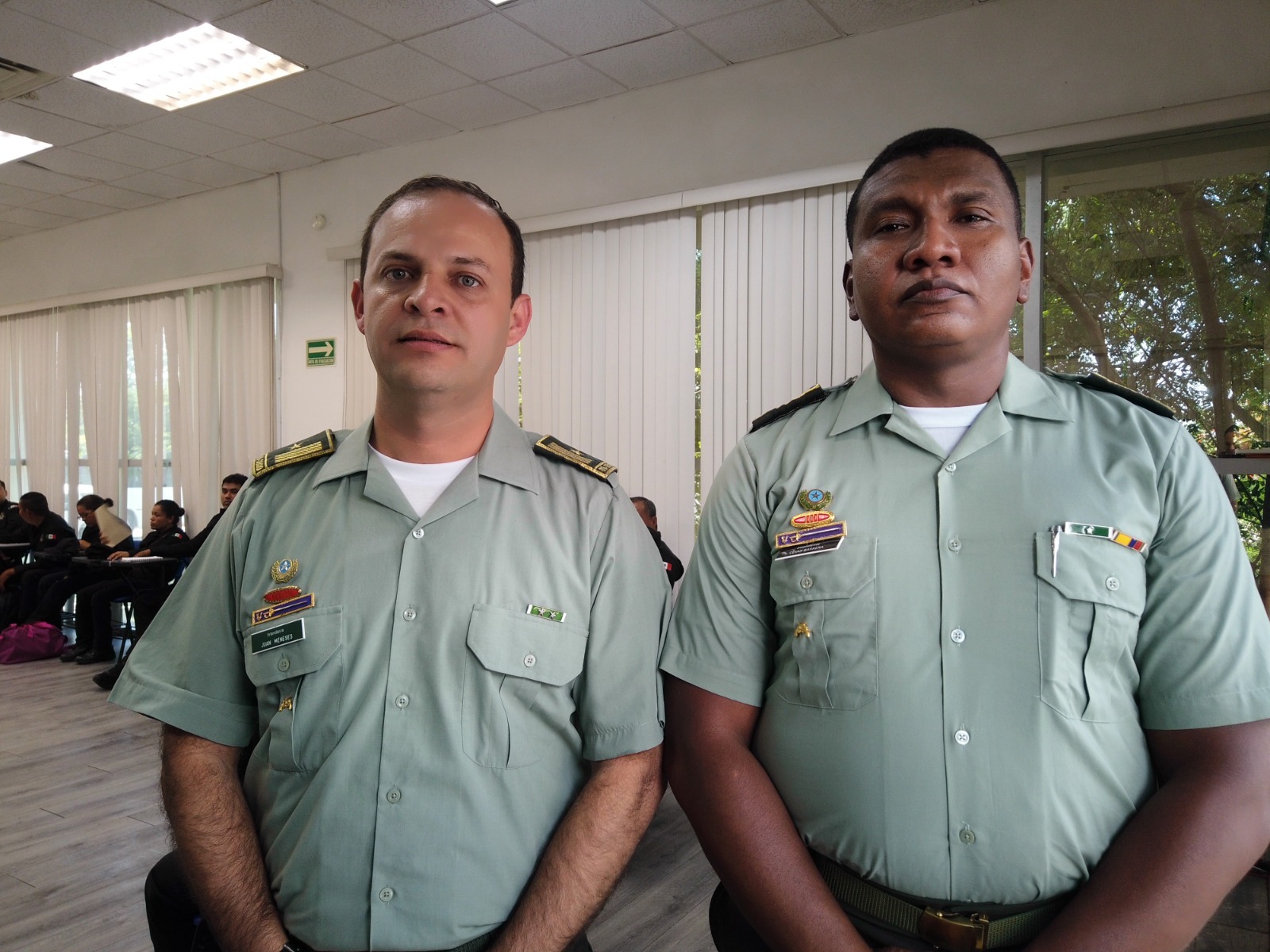 Policía Nacional de Colombia inicia capacitación a  personal de la Guardia Estatal