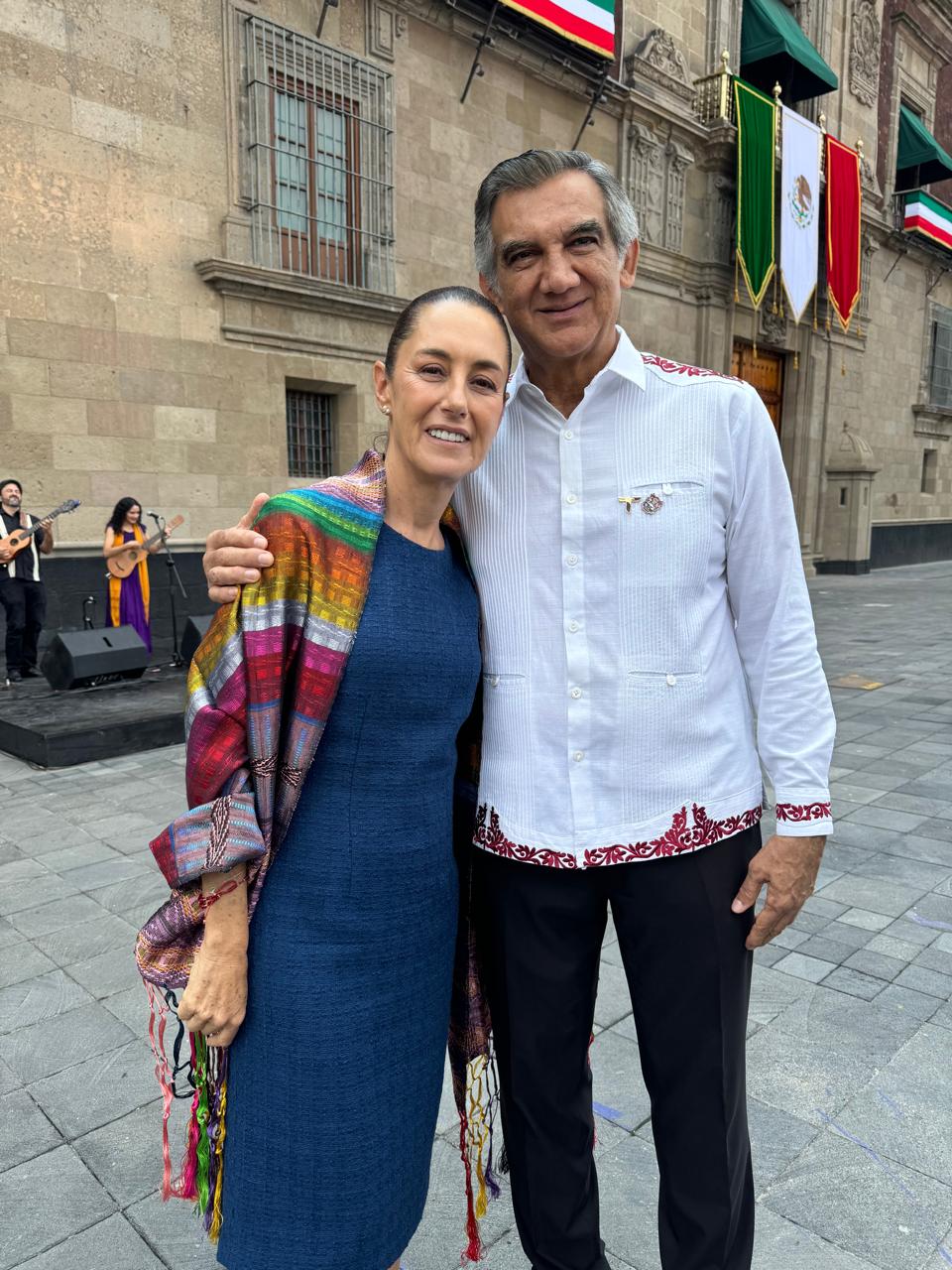 Asiste Américo Villarreal al sexto informe de gobierno del presidente López Obrador