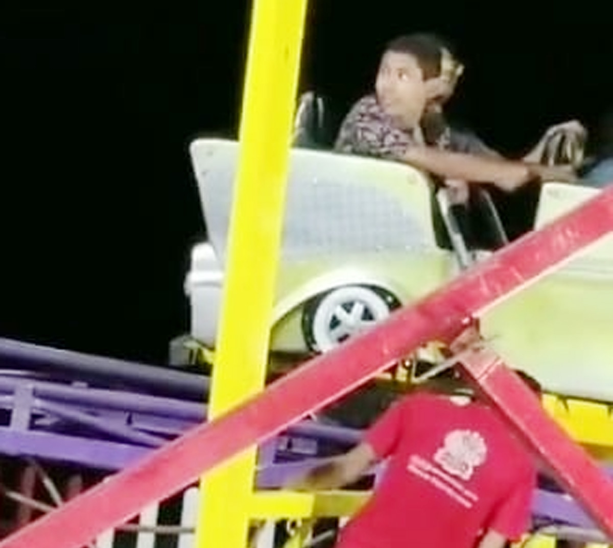 Falla en Montaña Rusa casi desata  tragedia en la Feria de Tamaulipas +video