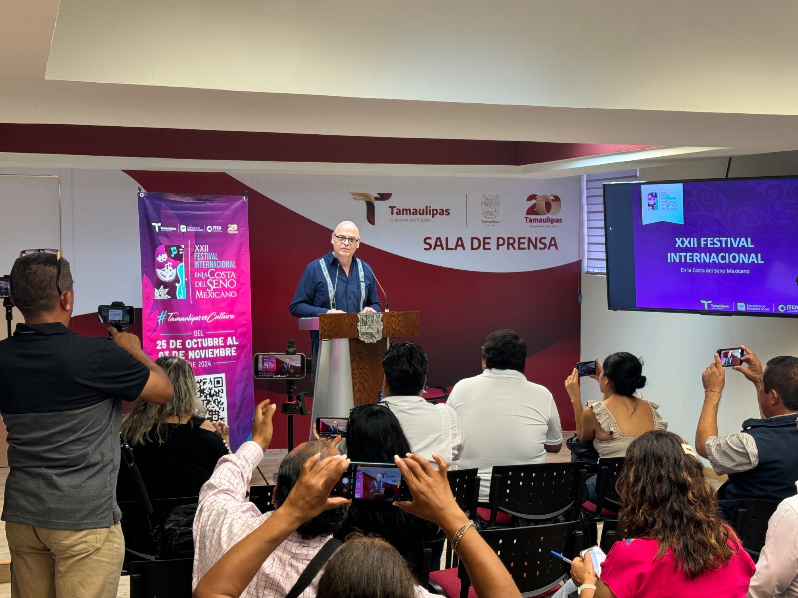 Anuncia Gobierno de Tamaulipas edición 2024 del Festival Internacional en la Costa del Seno  Mexicano