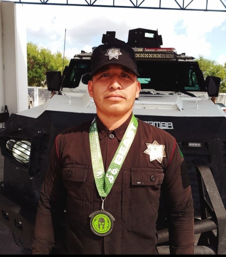 Destaca participación de atleta de la Guardia Estatal en la Spartan Race San Luis Potosí 2024
