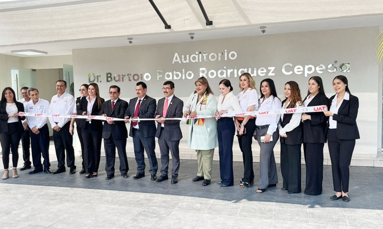Rector de la UAT inaugura obras y fortalece infraestructura en la Facultad de Derecho Victoria