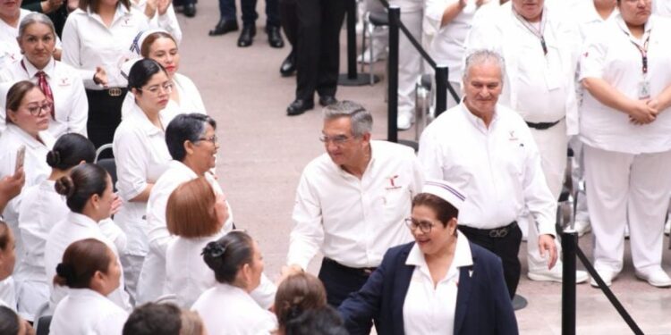 Impulsa Américo mejores condiciones laborales para personal de enfermería en Tamaulipas